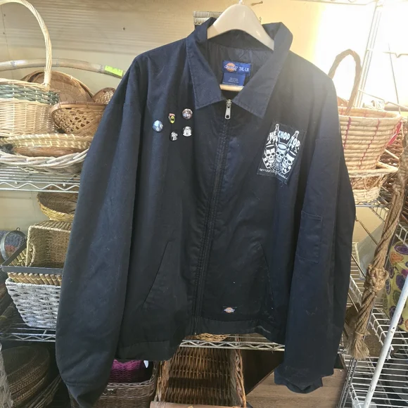 Black Jacket with Social Distortion Size 3xl-LN